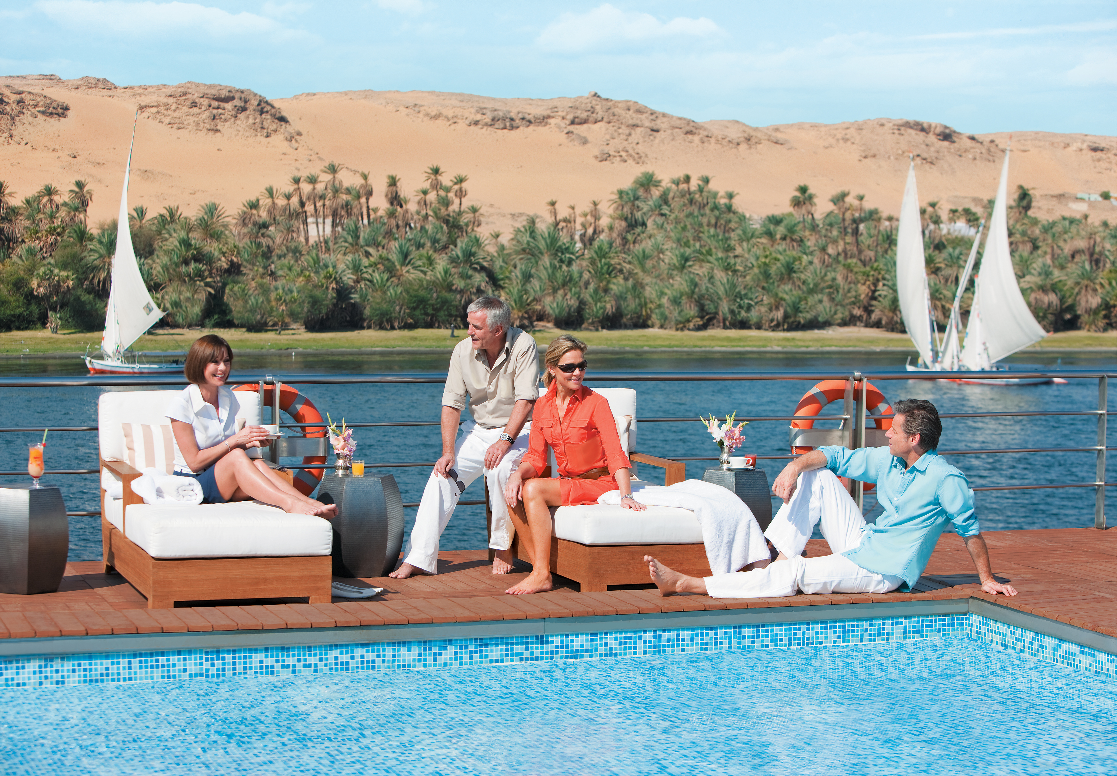 River Tosca - Pool & Sun Deck